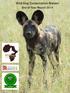 Wild Dog Conservation Malawi. End of Year Report 2014