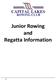 Junior Rowing and Regatta Information