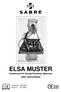 ELSA MUSTER Compressed Air Escape Breathing Apparatus