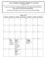 H HORSE AND PONY PROJECT CALENDAR Updated January 20, 2017