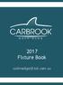 2017 Fixture Book. carbrookgolfclub.com.au