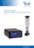 Instruction Manual ibidi Gas Incubation System for CO 2 and O 2. Version 1.5