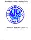 Warthfold United Football Club ANNUAL REPORT