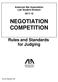 NEGOTIATION COMPETITION