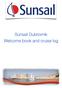 Sunsail Dubrovnik Welcome book and cruise log