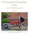 The Brompton Folding Bike Guide
