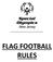 Special Olympics New Jersey Flag Football Rules
