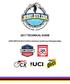 2017 TECHNICAL GUIDE. USAC/OVCX & UCI C2 & Pan-American Cyclocross Championships