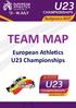 TEAM MAP. European Athletics U23 Championships