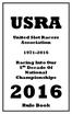 USRA. United Slot Racers Association Racing Into Our 5 th Decade Of National Championships 2016 Rule Book