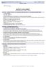 SAFETY DATA SHEET (REGULATION (EC) n 1907/ REACH) Version 1.1 (10/06/2014) - Page 1/6 KERNEOS SA FONDAG E - K00FDE SAFETY DATA SHEET