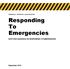 Responding To Emergencies