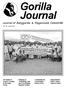 Gorilla Journal. Journal of Berggorilla & Regenwald Direkthilfe. No. 50, June Community-led Conservation Action in Ebo