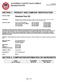 MATERIAL SAFETY DATA SHEET MSDS: 940 REVISION: 05/15/2013 SECTION 1: PRODUCT AND COMPANY IDENTIFICATION