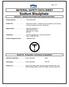 MATERIAL SAFETY DATA SHEET. Sodium Bisulphate. Section 01 - Chemical And Product And Company Information