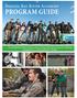 Bristol Bay River Academy PROGRAM GUIDE. An integrated place-based conservation education and job training program for rural southwest Alaska