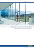 GEZE GLASS SYSTEMS INTEGRATED ALL-GLASS SYSTEMS GEZE IGG INTELLIGENCE BETWEEN THE PANES BEWEGUNG MIT SYSTEM