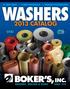 27,000 SIZES 2,000 MATERIALS ENDLESS POSSIBLITIES WASHERS 2013 CATALOG