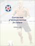 Exercise book of technical practices for trainers. By Sandro Grande