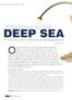 DEEP SEA. Over the past decade, much has been learned about the. Adapting to the A FUN ACTIVITY WITH BIOLUMINESCENCE