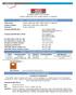 MATERIAL SAFETY DATA SHEET Sodium methoxide, 30% weight solution in methanol