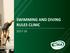 SWIMMING AND DIVING RULES CLINIC
