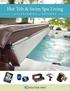 Hot Tub & Swim Spa Living. Accessories and options