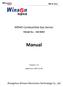 Manual. MEMS Combustible Gas Sensor. Zhengzhou Winsen Electronics Technology Co., Ltd. (Model No.:GM-402B) Version: 1.0. Valid from: