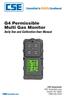 G4 Permissible Multi Gas Monitor