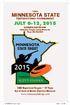 MINNESOTA STATE JULY 6-12, 2015