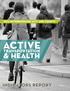 2014 peterborough city and county. active. transportation. & health. indicators report