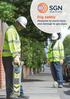 Dig safely. Measures to avoid injury and damage to gas pipes