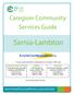 Caregiver Community Services Guide Sarnia-Lambton