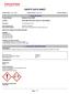 SAFETY DATA SHEET. Creation Date 24-Nov-2009 Revision Date 24-May-2017 Revision Number Identification