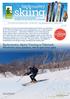 backcountry skiing A BUYING GUIDE TO: BACKCOUNTRY, TELEMARK & ALPINE TOURING SKIS & ACCESSORIES