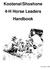 Kootenai/Shoshone 4-H Horse Leaders Handbook