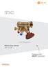 STAD. Balancing valves DN 15-50