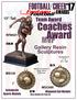 Coaches Award FOOTBALL / CHEER 17 MVP AWARDS. Team Award Champion. Gallery Resin Sculptures. 13 Tall RFB021 $ $6.