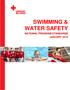 SWIMMING & WATER SAFETY NATIONAL PROGRAM STANDARDS JANUARY 2016
