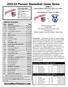 Pioneer Basketball Game Notes