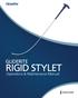 GLIDERITE RIGID STYLET. Operations & Maintenance Manual