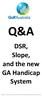 Q&A DSR, Slope, and the new GA Handicap System