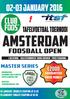 Amsterdam January tafelvoetbal toernooi. foosball open. master series. guaranteed prize money