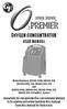 Oxygen Concentrator. User Manual