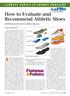 How to Evaluate and Recommend Athletic Shoes
