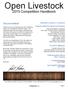 Open Livestock Competition Handbook. Post Office Box 15649, Sacramento, California Phone: (916)
