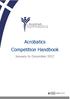 Acrobatics Competition Handbook