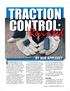 TRACTION CONTROL: BY BOB APPLEGET