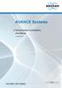AVANCE Systems. General Safety Considerations User Manual. Innovation with Integrity. Version 004 NMR
