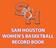 SAM HOUSTON WOMEN S BASKETBALL RECORD BOOK